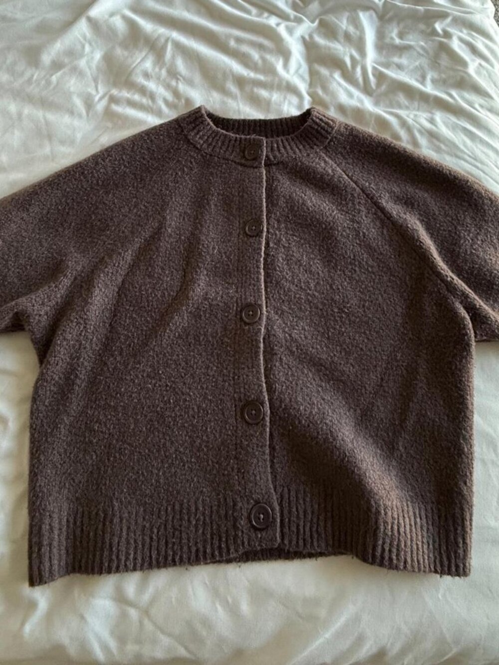 Brown Button Down Shirt